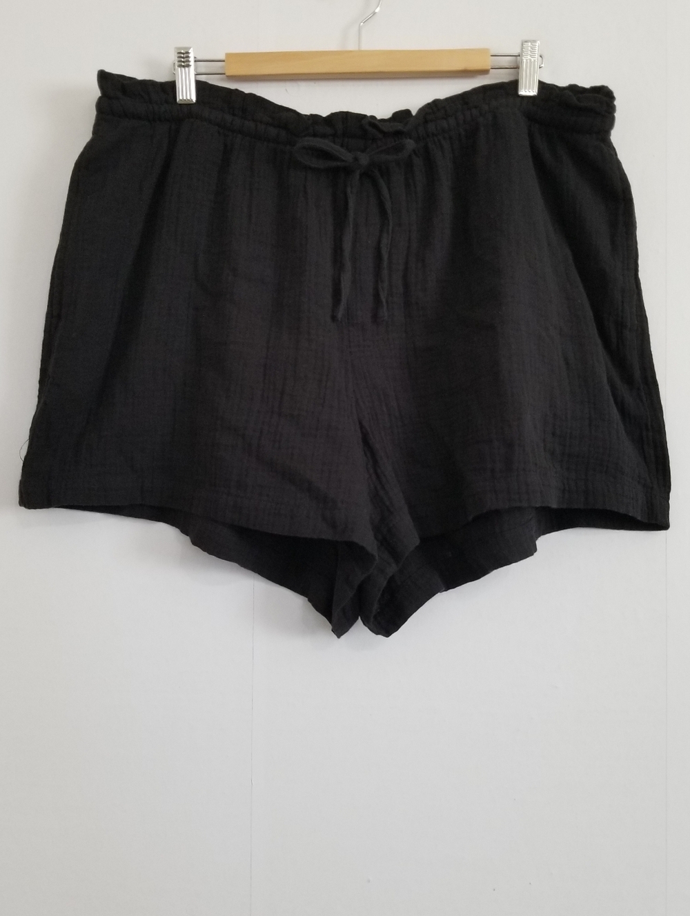 NWT Universal Thread Black Gauze Shorts Size XXL